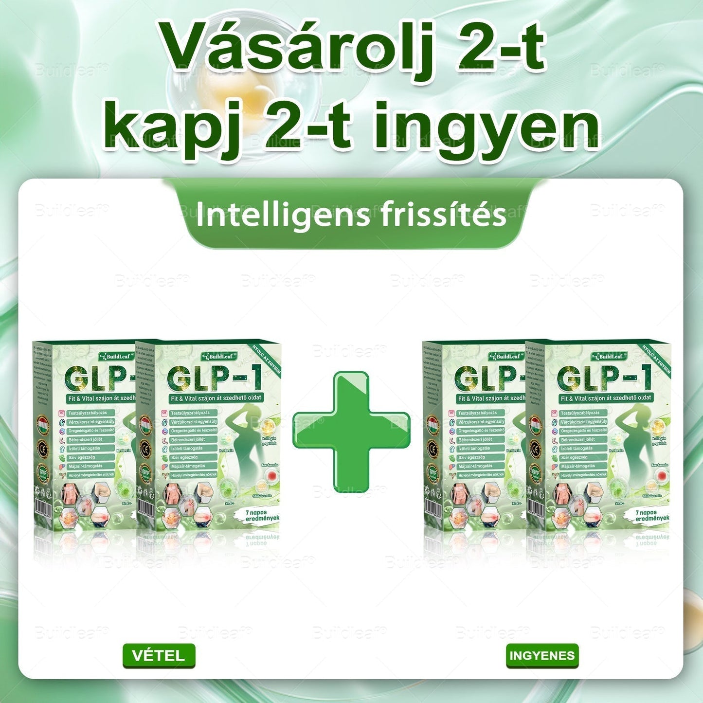 🌱BuildLeaf® Berberine GLP-1 Pro Súlycsökkentő Szájon át szedhető oldat segíthet a makacs súlytöbblet, anyagcsere- és energiaproblémák kezelésében, támogatva a jobb közérzetet és vitalitást