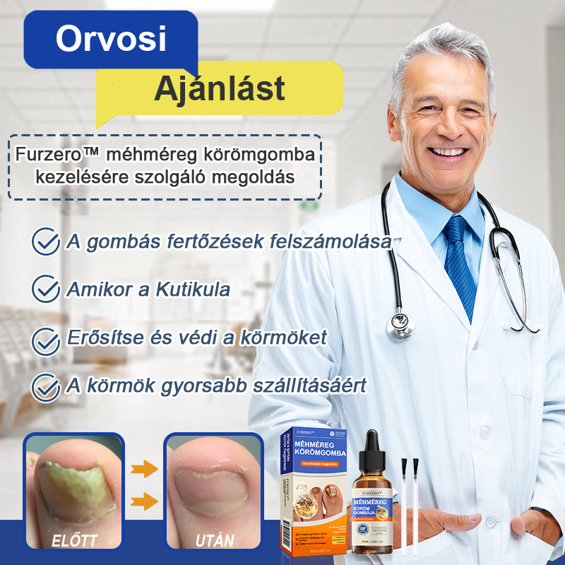 🐝Furzero™Méhméreg Körömgomba Kezelőoldat: Teljes megoldás a körömgomba problémájára🌟👣👣
