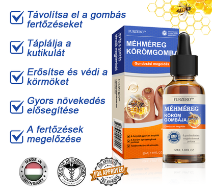 🐝Furzero™Méhméreg Körömgomba Kezelőoldat: Teljes megoldás a körömgomba problémájára🌟👣👣
